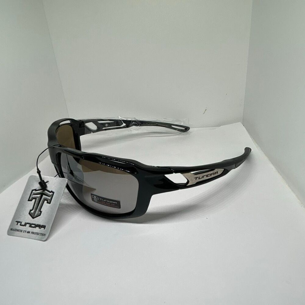 Tundra Mirrored Lens Sport Sunglasses UV400 – Wraparound – New